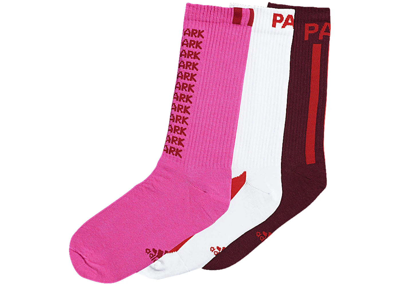 adidas Ivy Park Sock Pack (3 Pairs) Shock Pink/Core White/Shock Pink