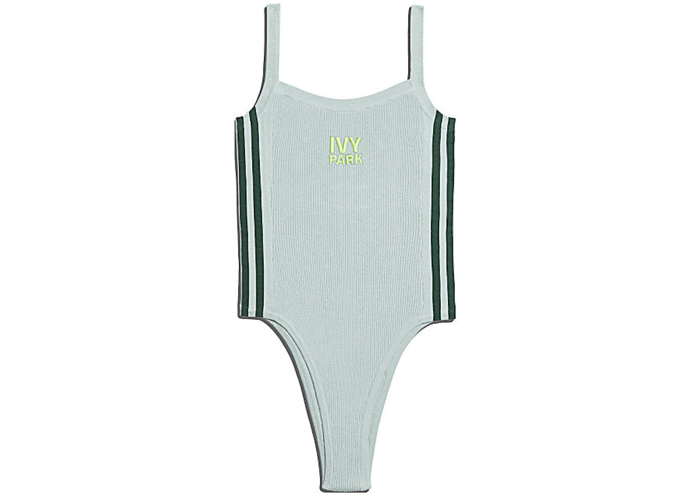 adidas Ivy Park Tank Bodysuit (Plus Size) Green Tint