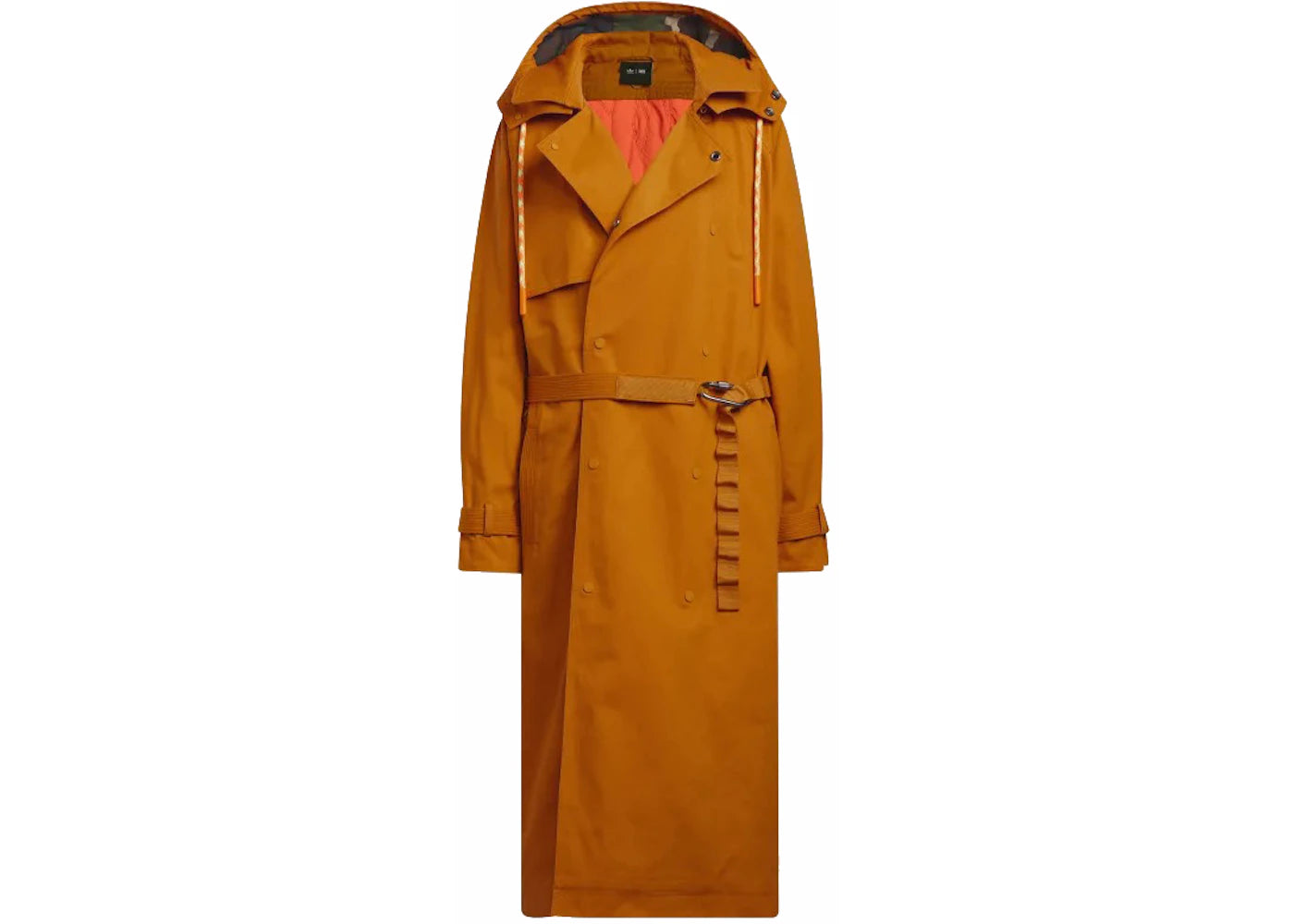 adidas Ivy Park Two-in-One Twill Hooded Coat (All Gender) Focus Orange