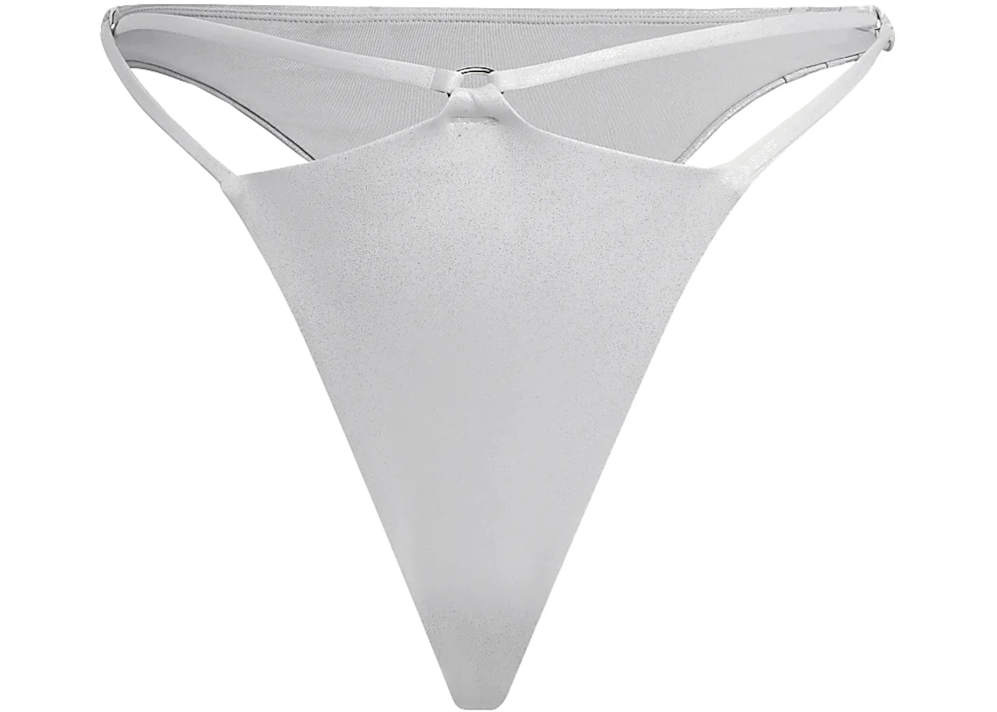 adidas Ivy Park V-Cut Swim Bottoms (Plus Size) Light Solid Grey/Silver Metallic