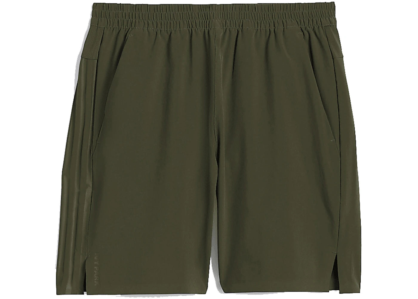 adidas Ivy Park x Peloton Crinkle Nylon Shorts Focus Olive