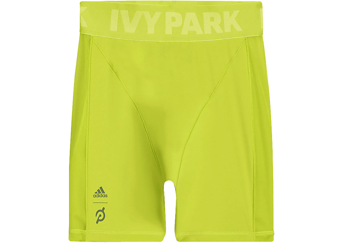 adidas Ivy Park x Peloton Cycling Shorts Shock Lime/Magic Beige