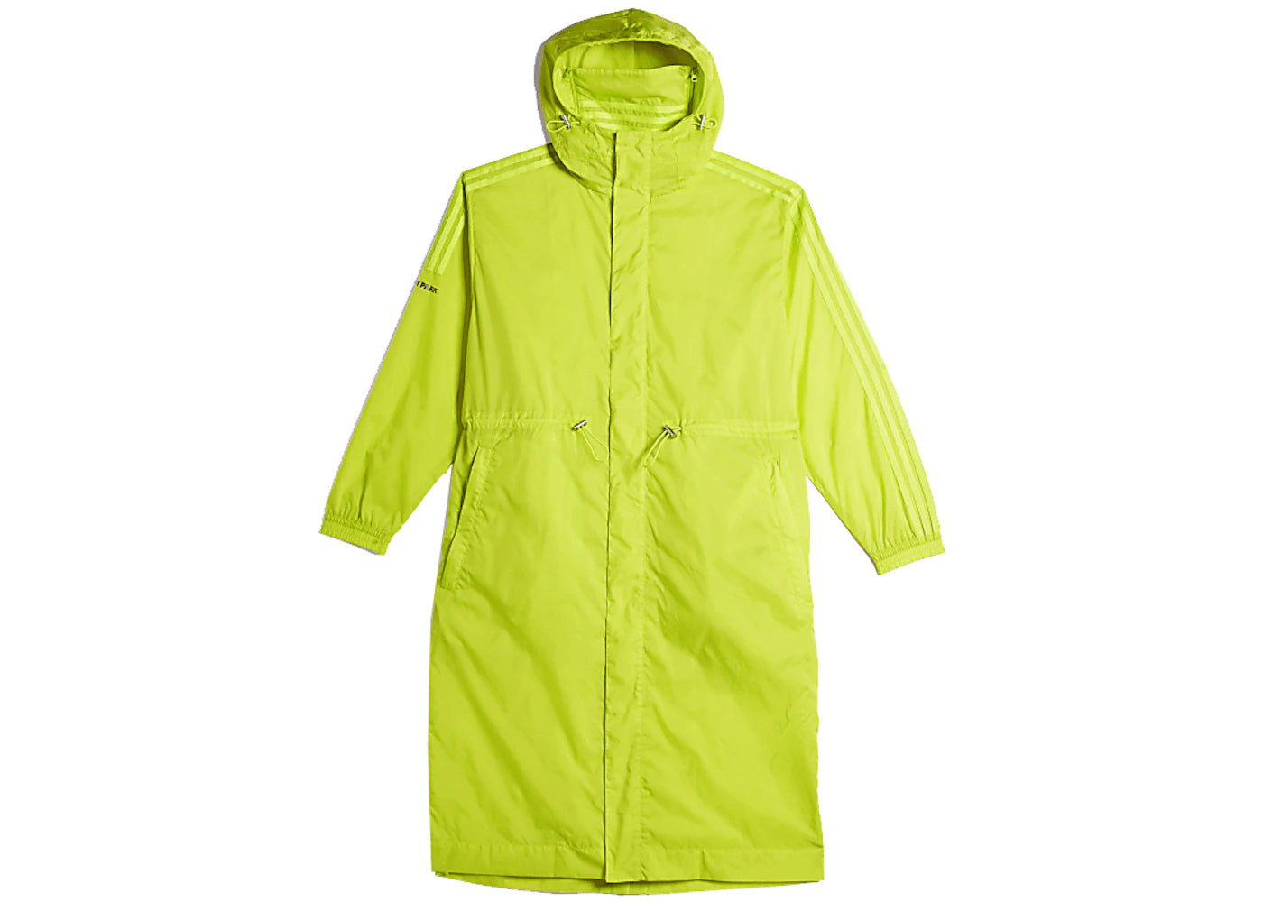 adidas Ivy Park x Peloton Long Wind Wind Jacket (All Gender) Shock Lime/Focus Olive