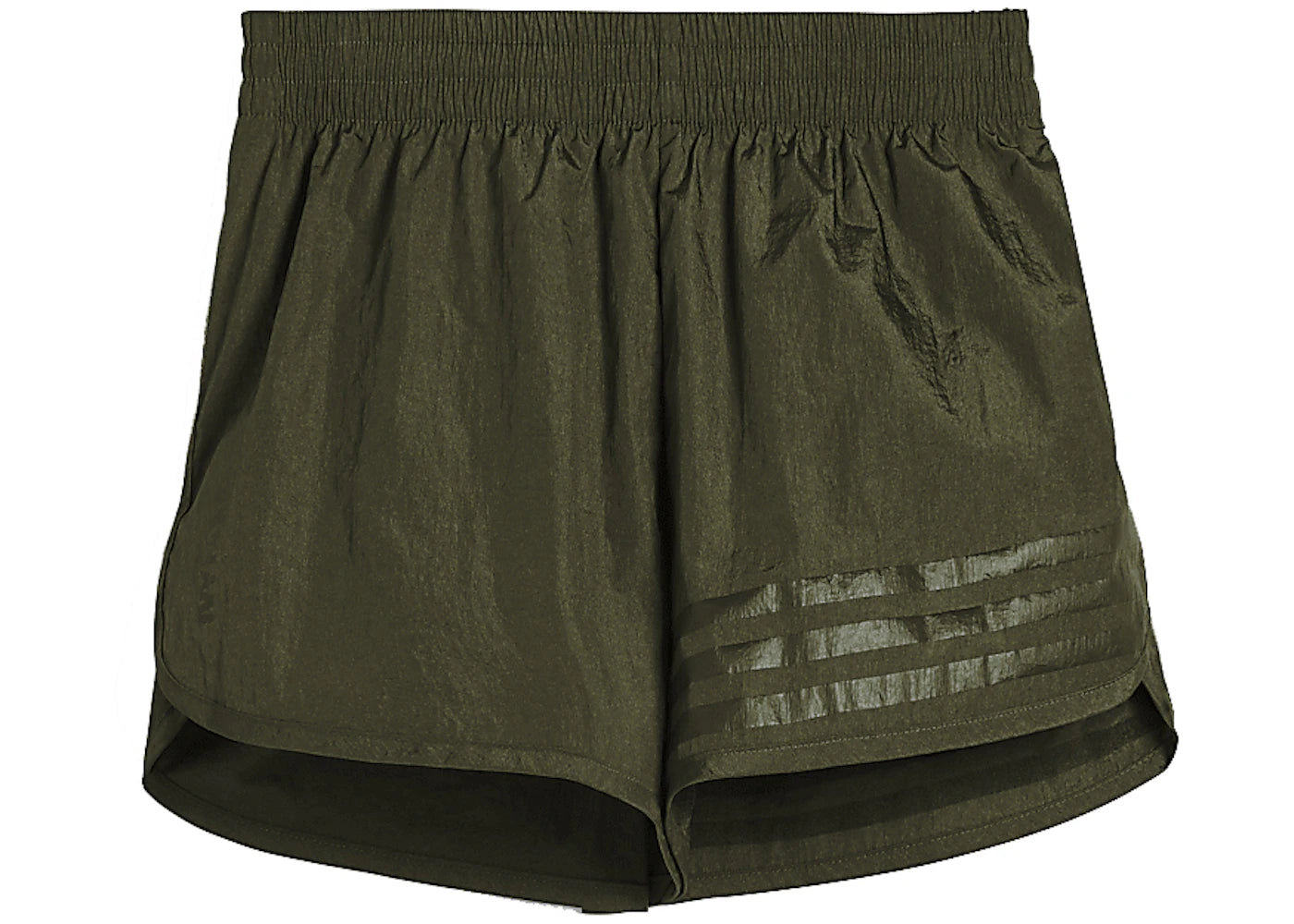 adidas Ivy Park x Peloton Wind Shorts Focus Olive