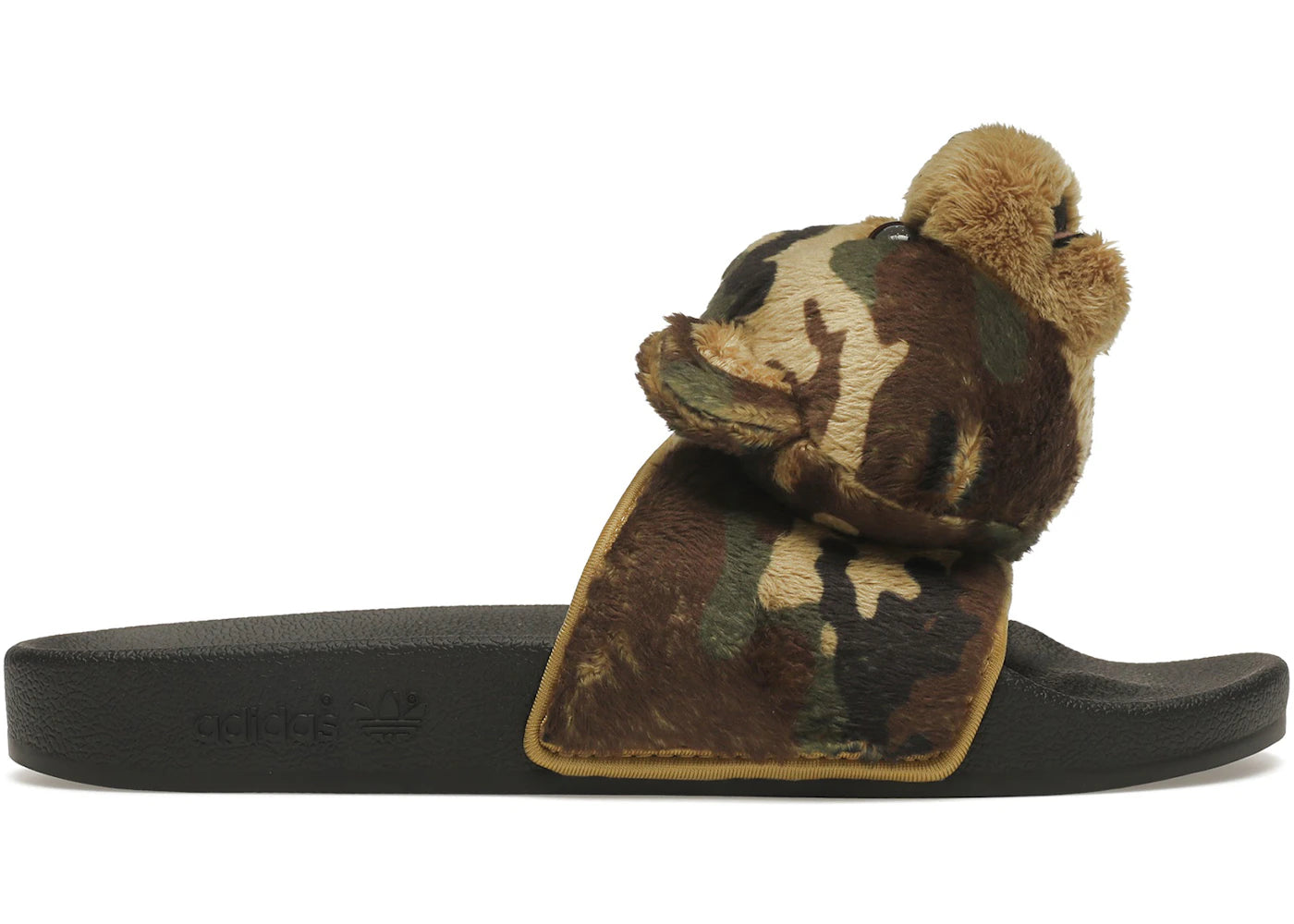 adidas JS Adilette Jeremy Scott Teddy Camo