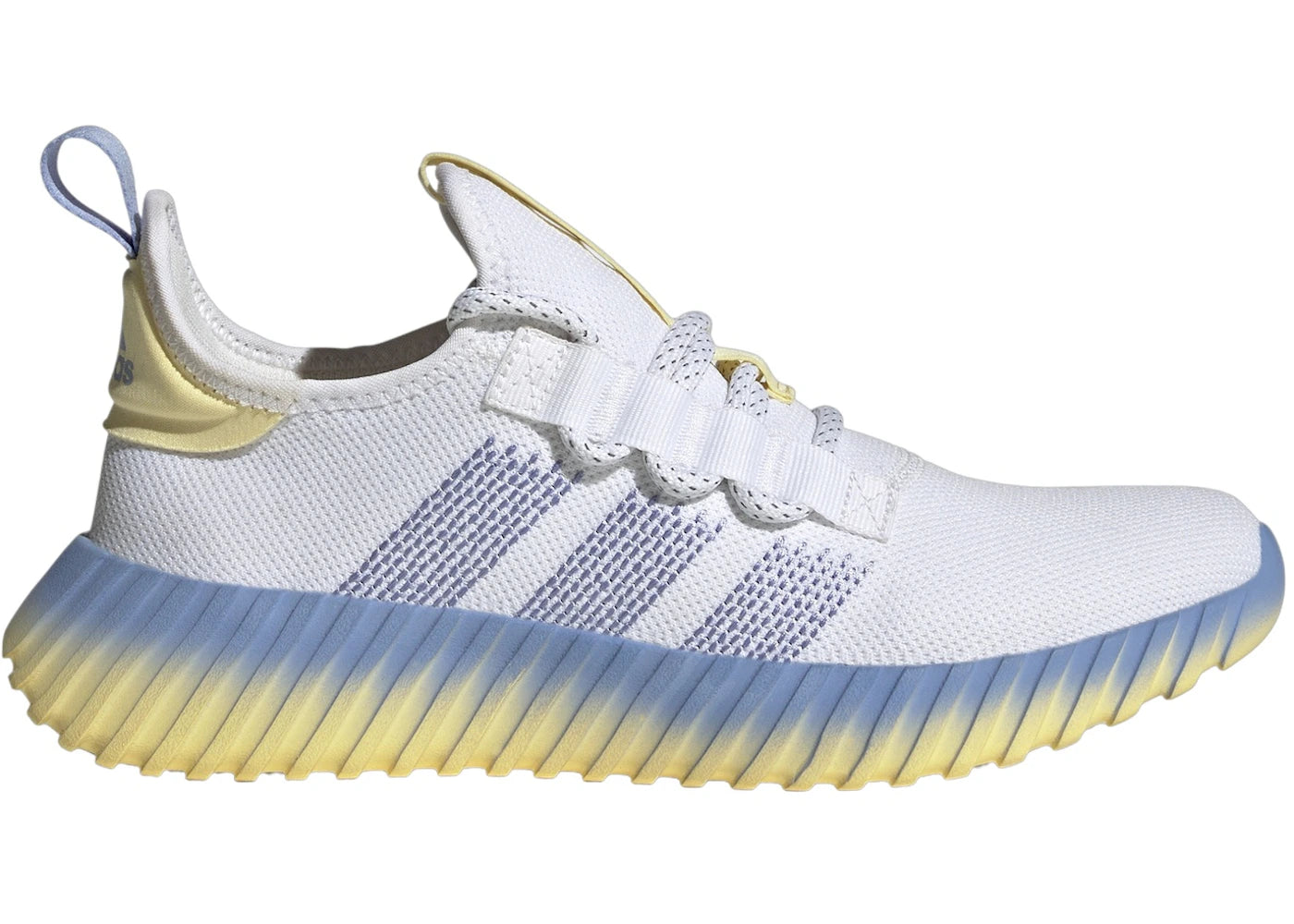 adidas Kaptir Flow Cloud White Blue Spark Almost Yellow (Women's)
