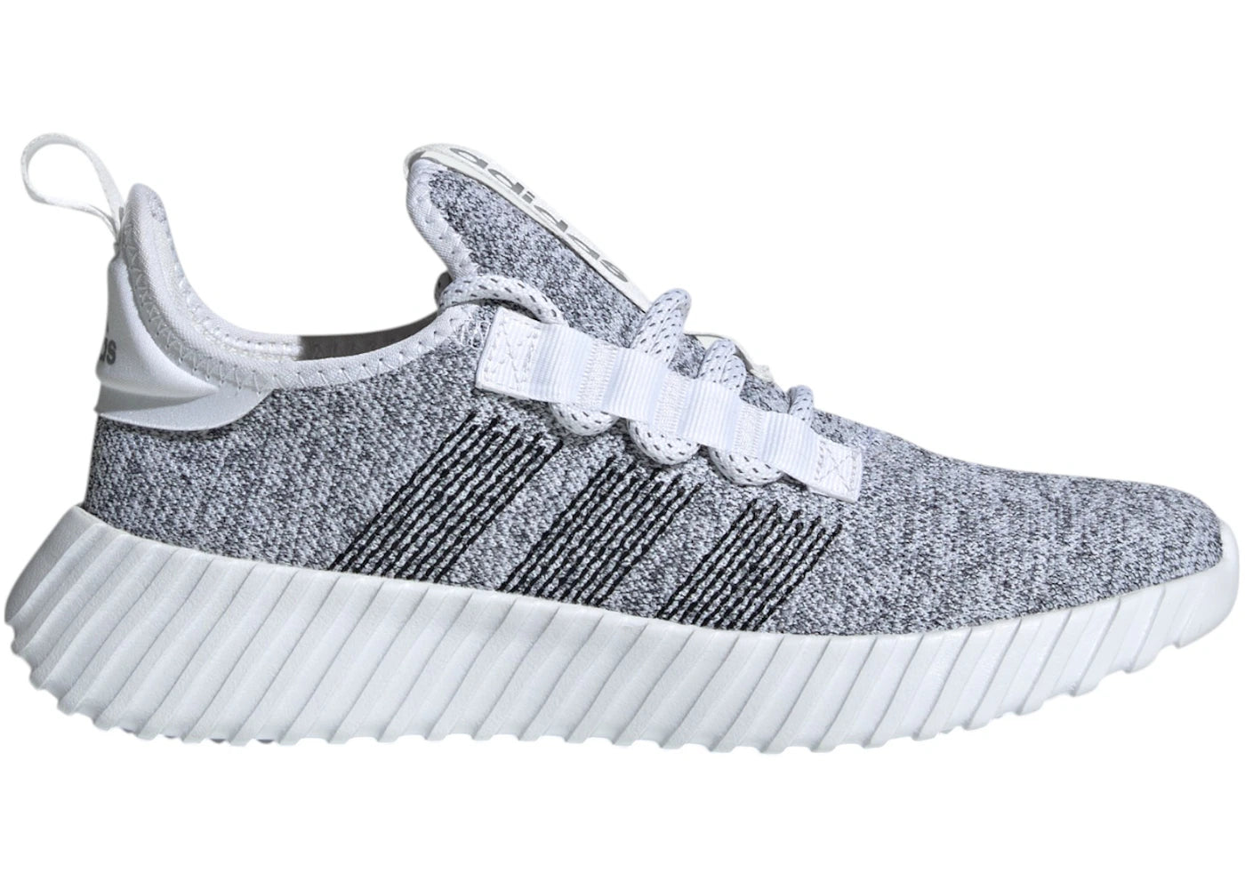 adidas Kaptir Flow Cloud White Core Black Silver Metallic (Women's)