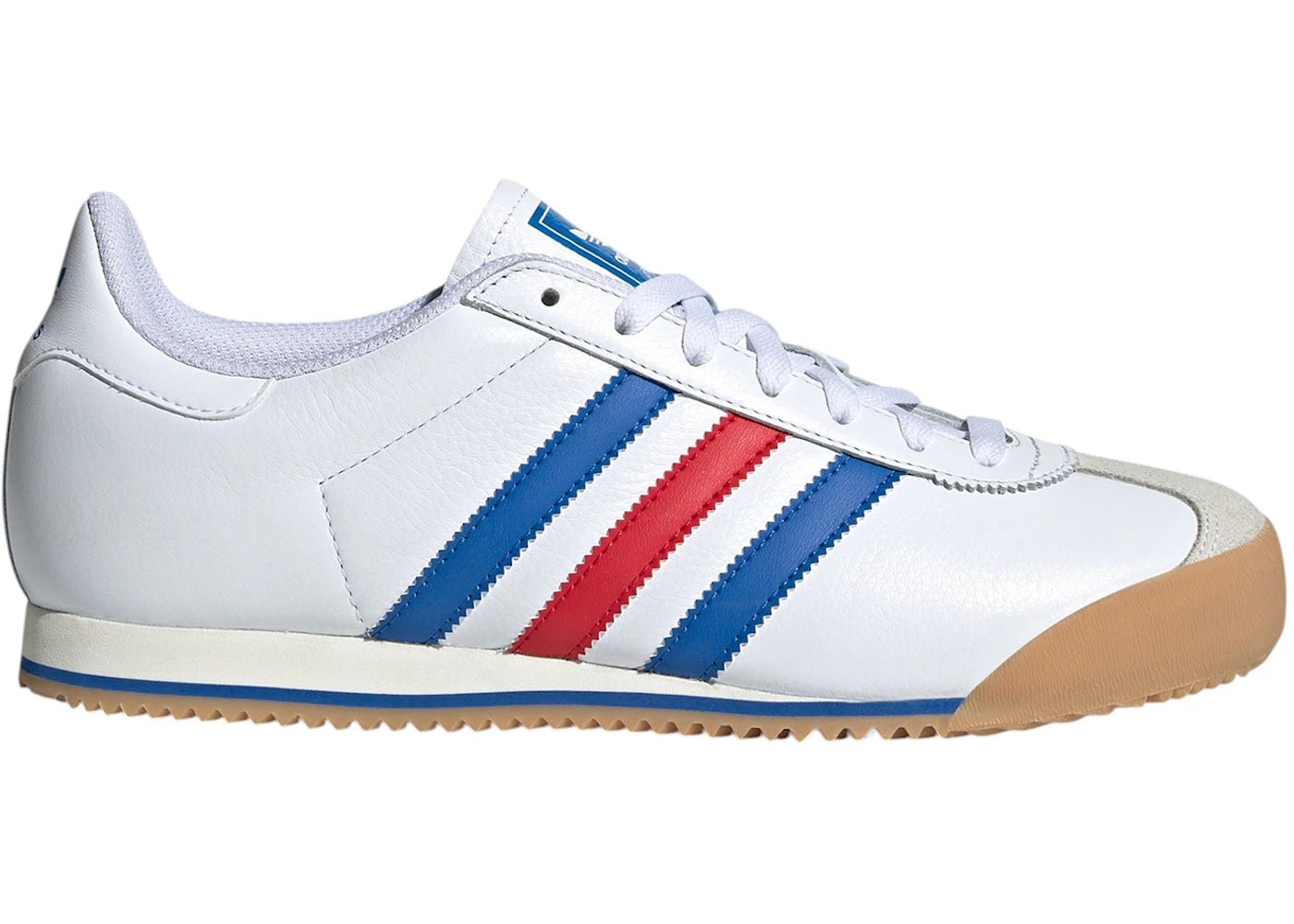 adidas Kick 74 White Blue Better Scarlet