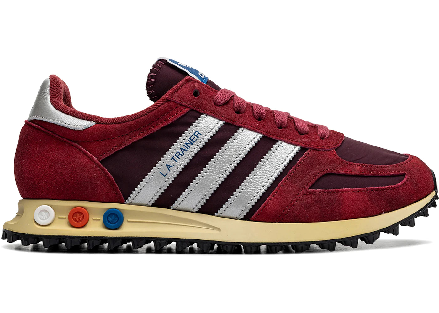 adidas LA Trainer OG Noble Maroon Silver Metallic