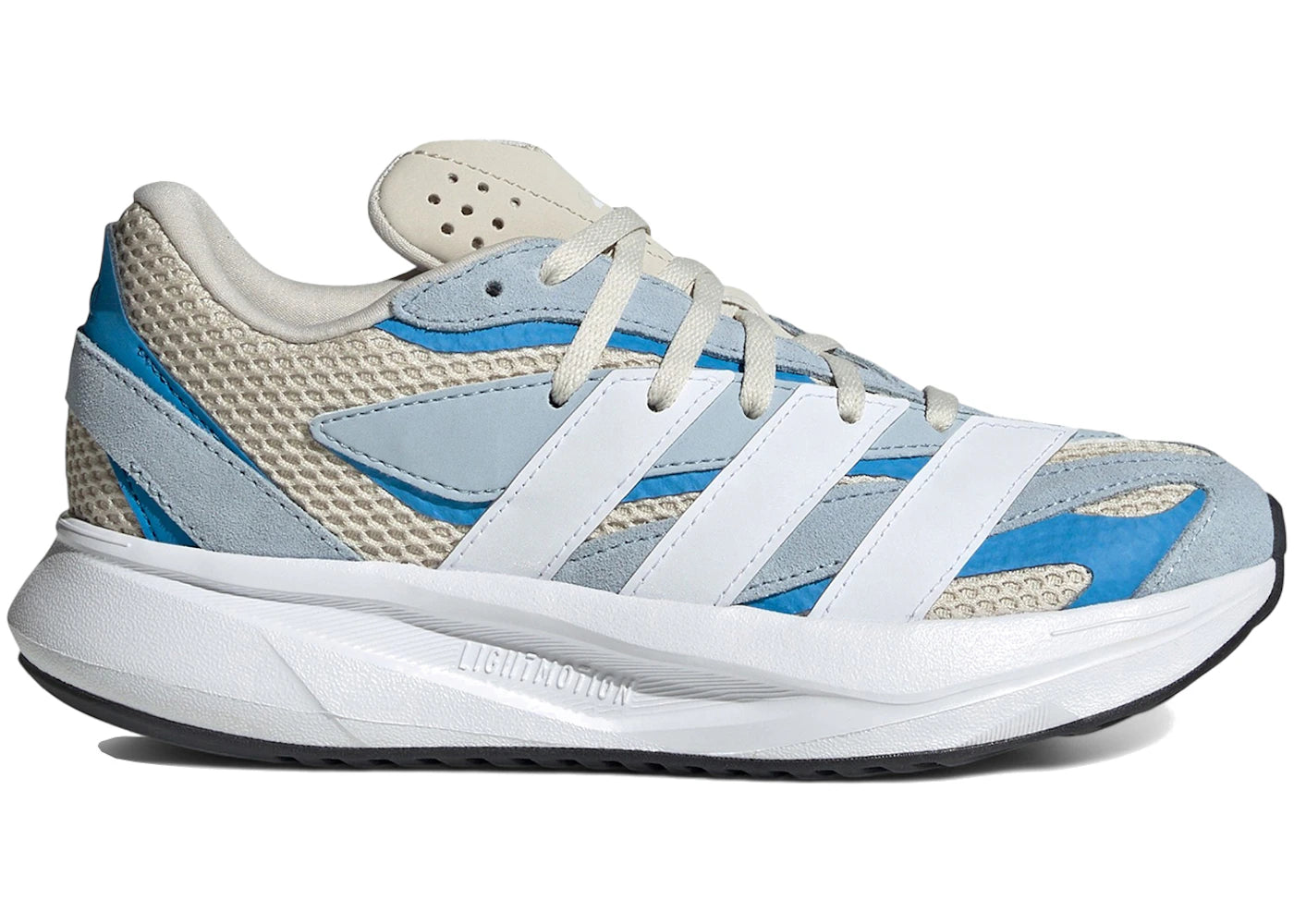 adidas Lightblaze Alumina Cloud White Bright Blue (GS)