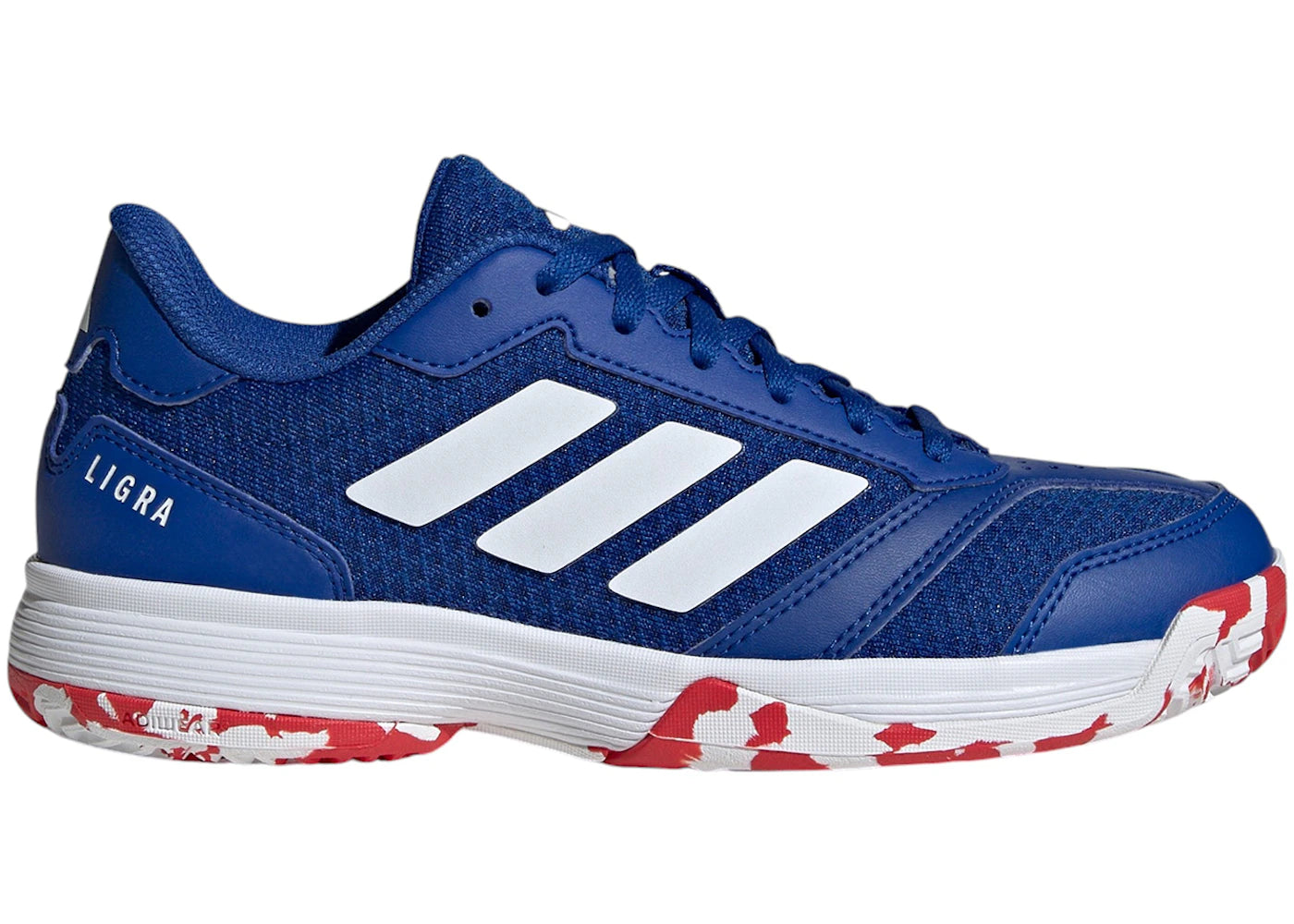adidas Ligra 8 Indoor Royal Blue Cloud White Pure Ruby (GS)