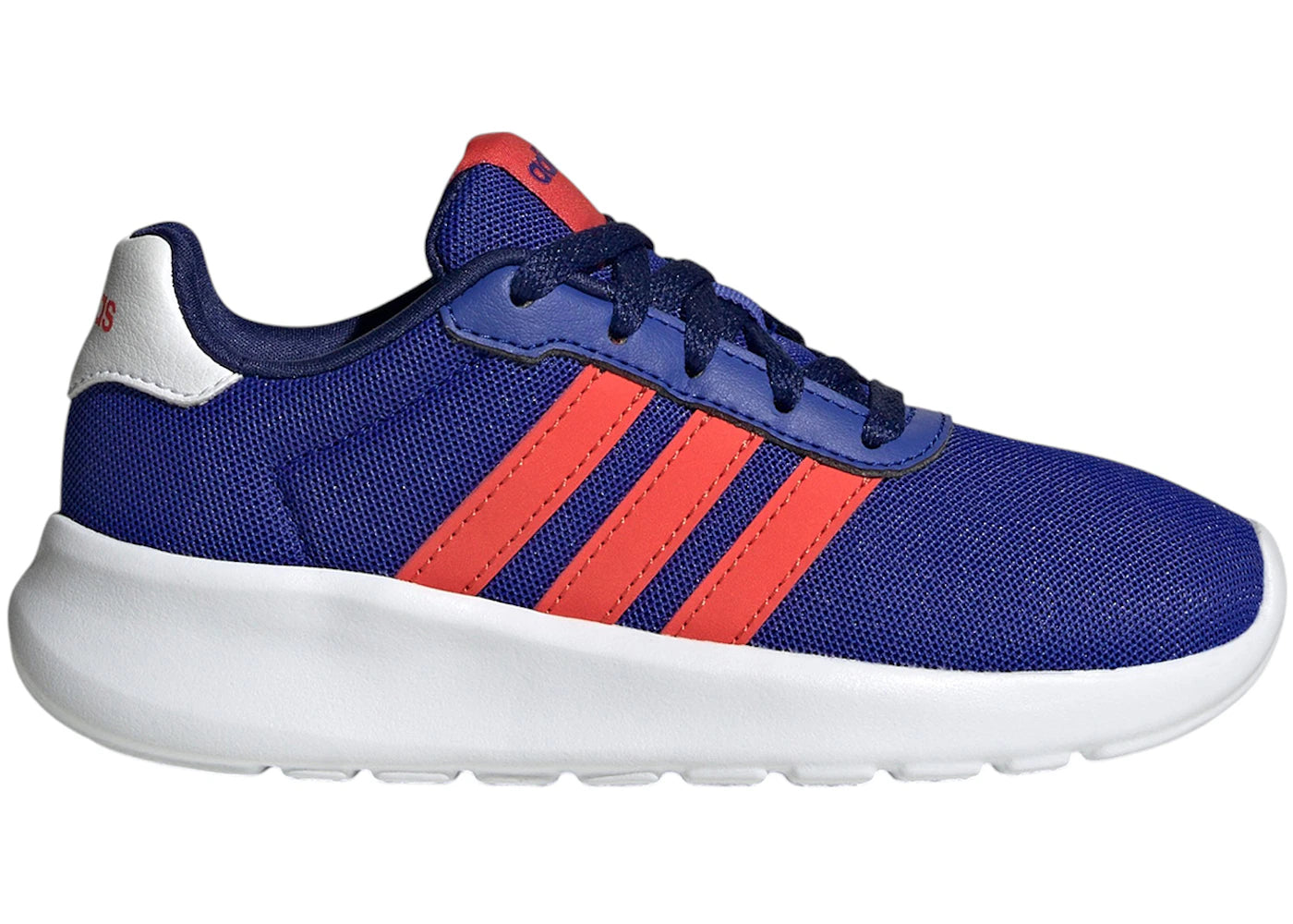adidas Lite Racer 3.0 Lucid Blue Cloud White Bright Red (GS)