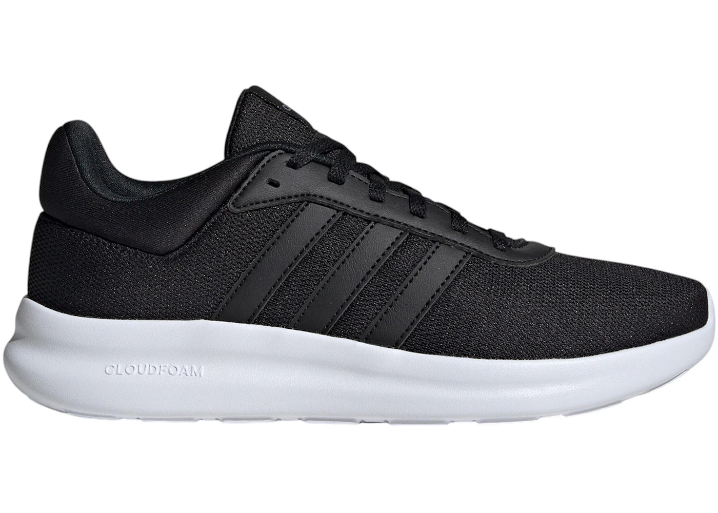 adidas Lite Racer 4.0 Core Black Iron Metallic (Women's)