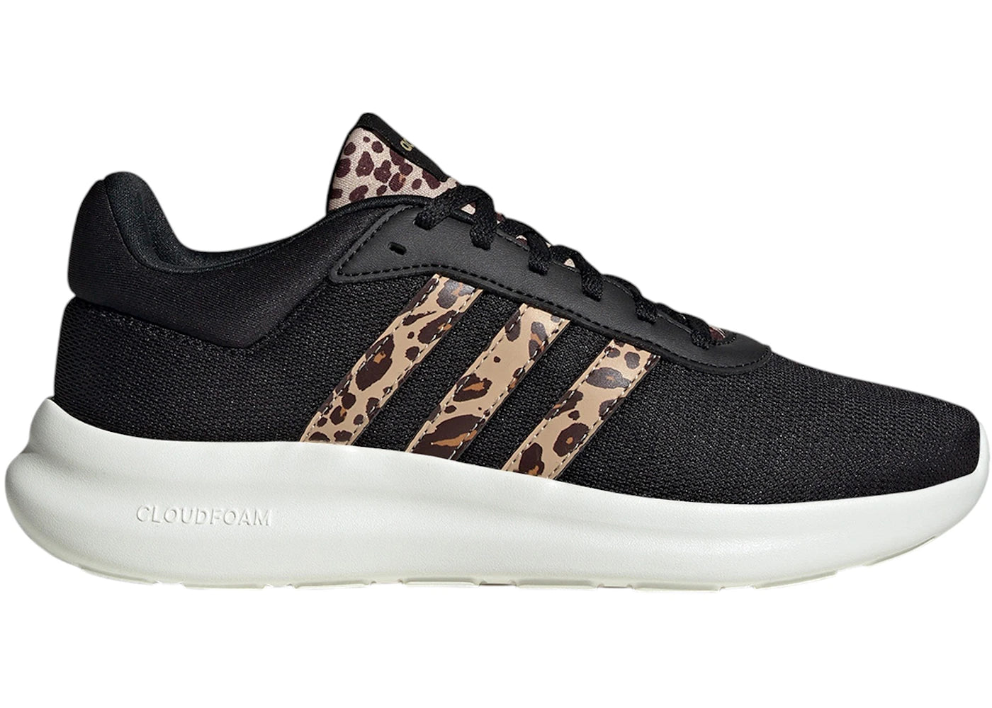 adidas Lite Racer 4.0 Core Black Magic Beige Off White (Women's)