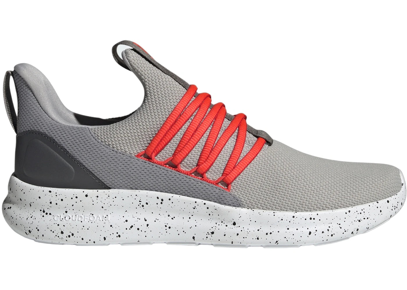 adidas Lite Racer Adapt 7.0 Grey Bright Red Grey