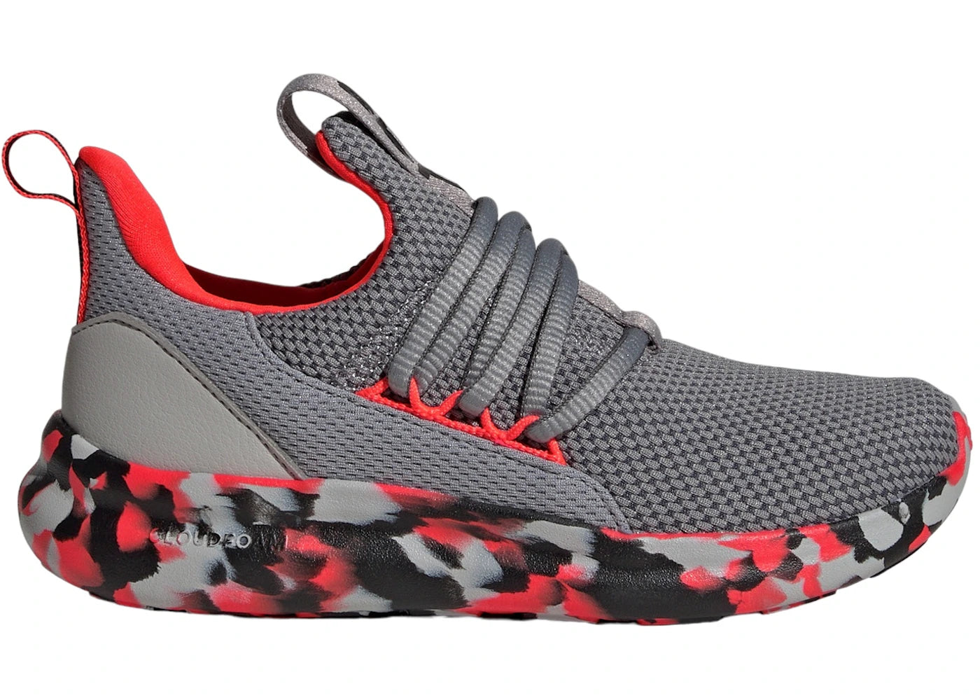adidas Lite Racer Adapt 7.0 Grey Solar Red Grey (GS)