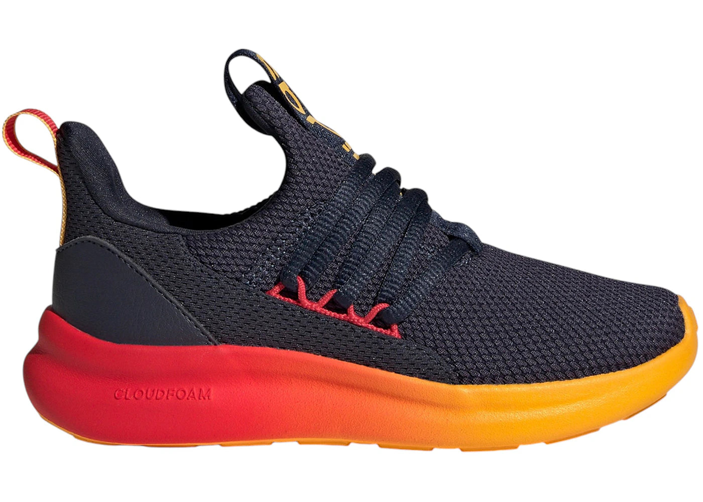 adidas Lite Racer Adapt 7.0 Legend Ink Crew Yellow Pure Ruby (GS)