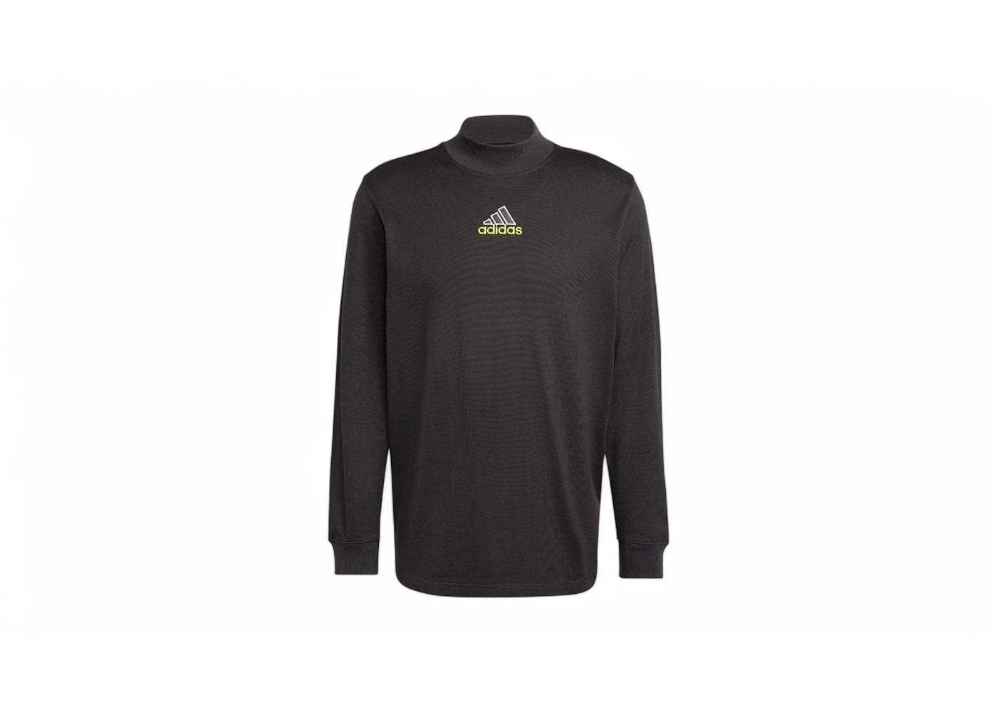 adidas Long Sleeve Mock Neck Q1 Long-Sleeve Top Black