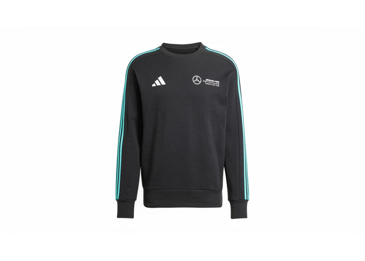 adidas Mercedes AMG Petronas Formula Team Dna Sweat Top Black/White