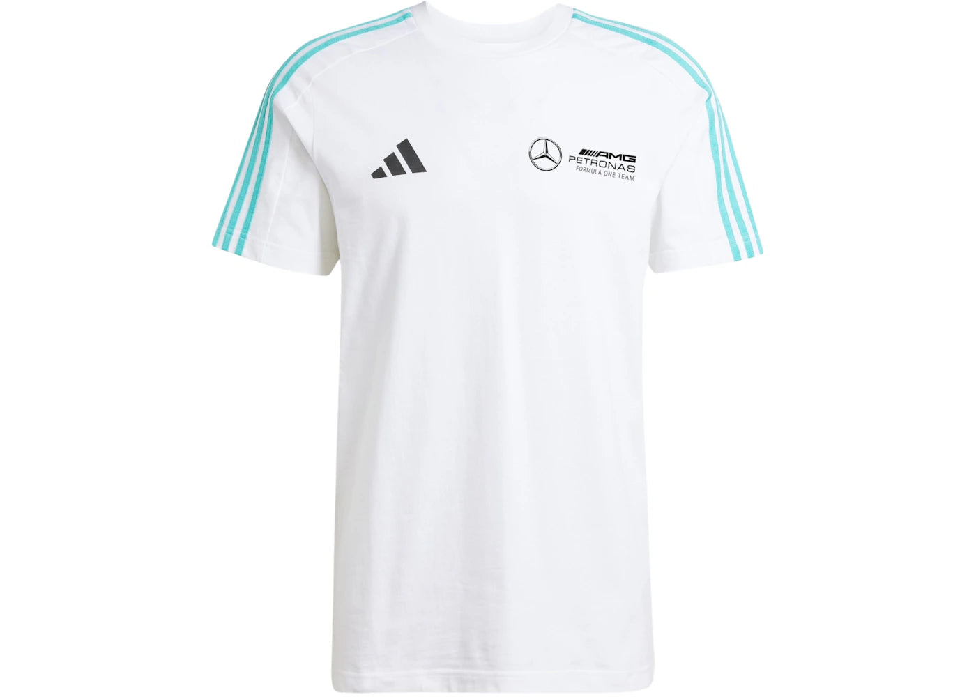 adidas Mercedes Amg Petronas Formula Team Dna T-Shirt White/Black