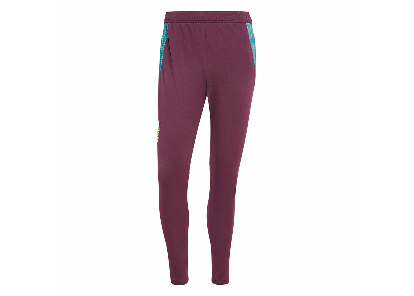 adidas Mexico Tiro 24 Competition Training Pants Dark Burgundy/Green Spark
