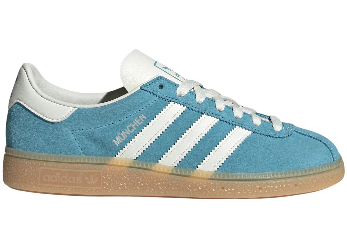 adidas Muenchen Preloved Blue Off White Silver Metallic (Women's)