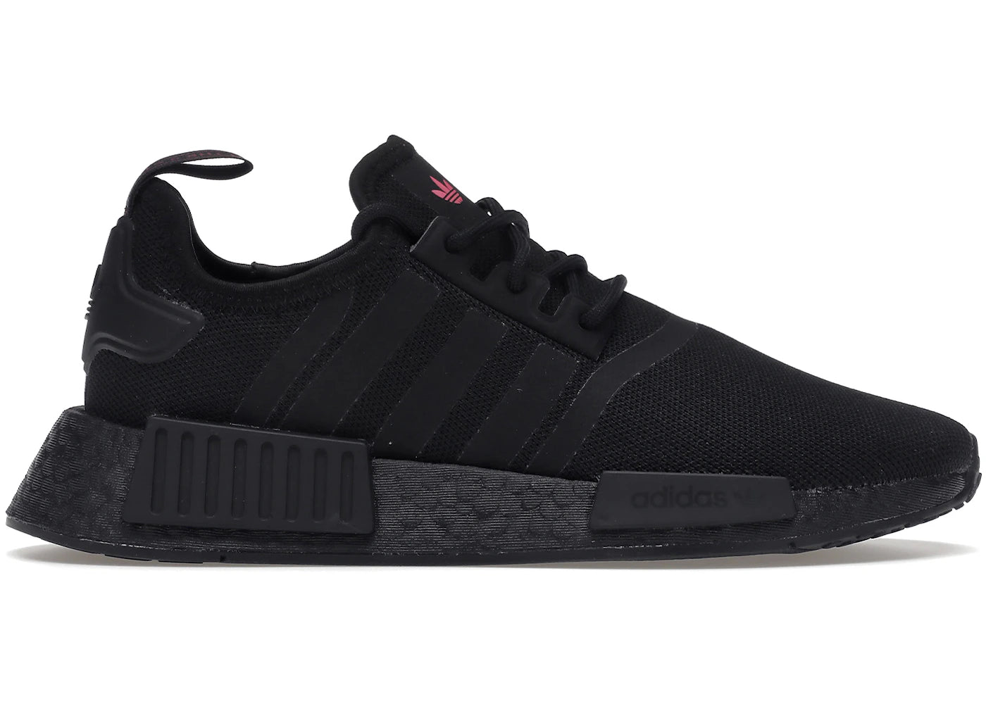 adidas NMD R1 Primeblue Black Solar Pink (Women's) – Side Kicks
