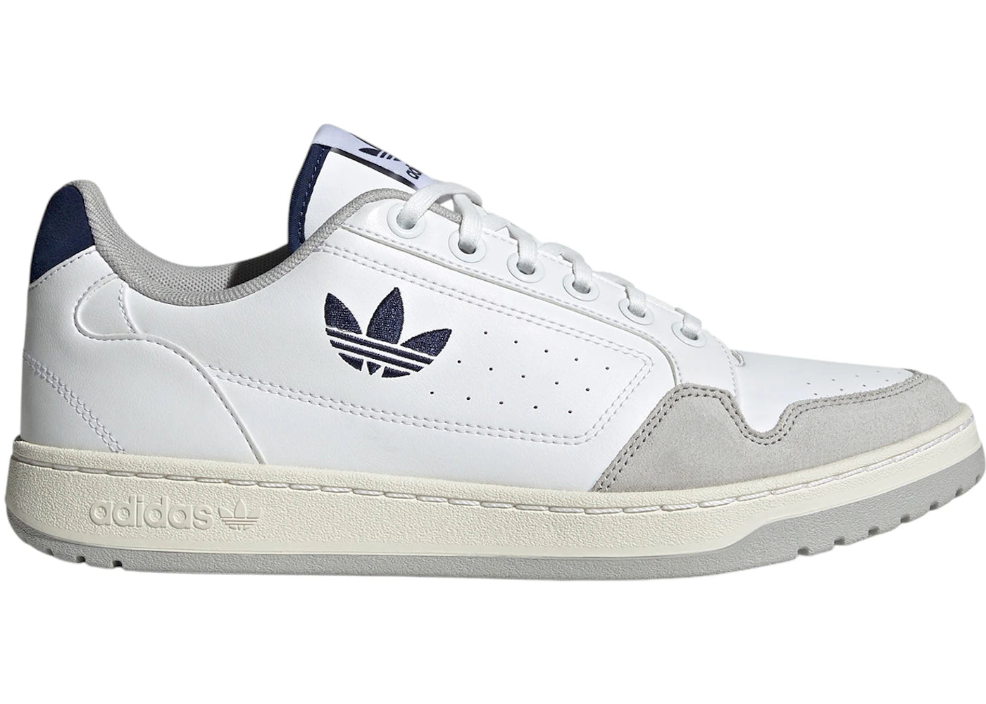 adidas NY 90 Cloud White Dark Blue Grey Two
