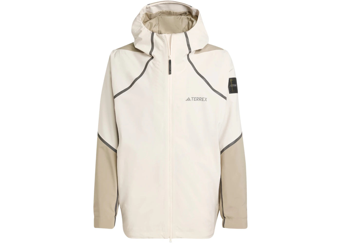 adidas Nat Geo Climaproof Rain Jacket Alumina Silver Pebble