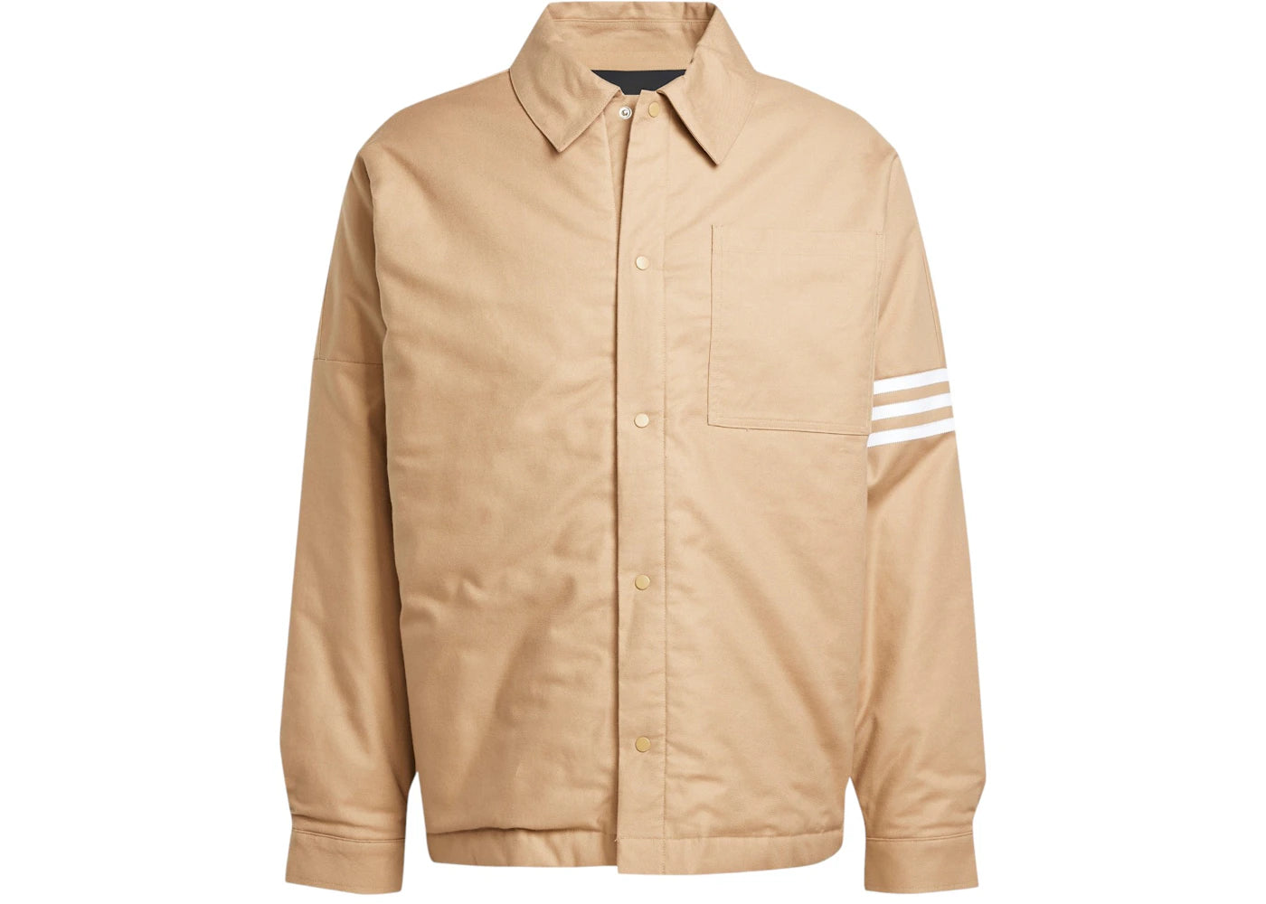 adidas Neuclassics Padded Flannel Shirt Cardboard