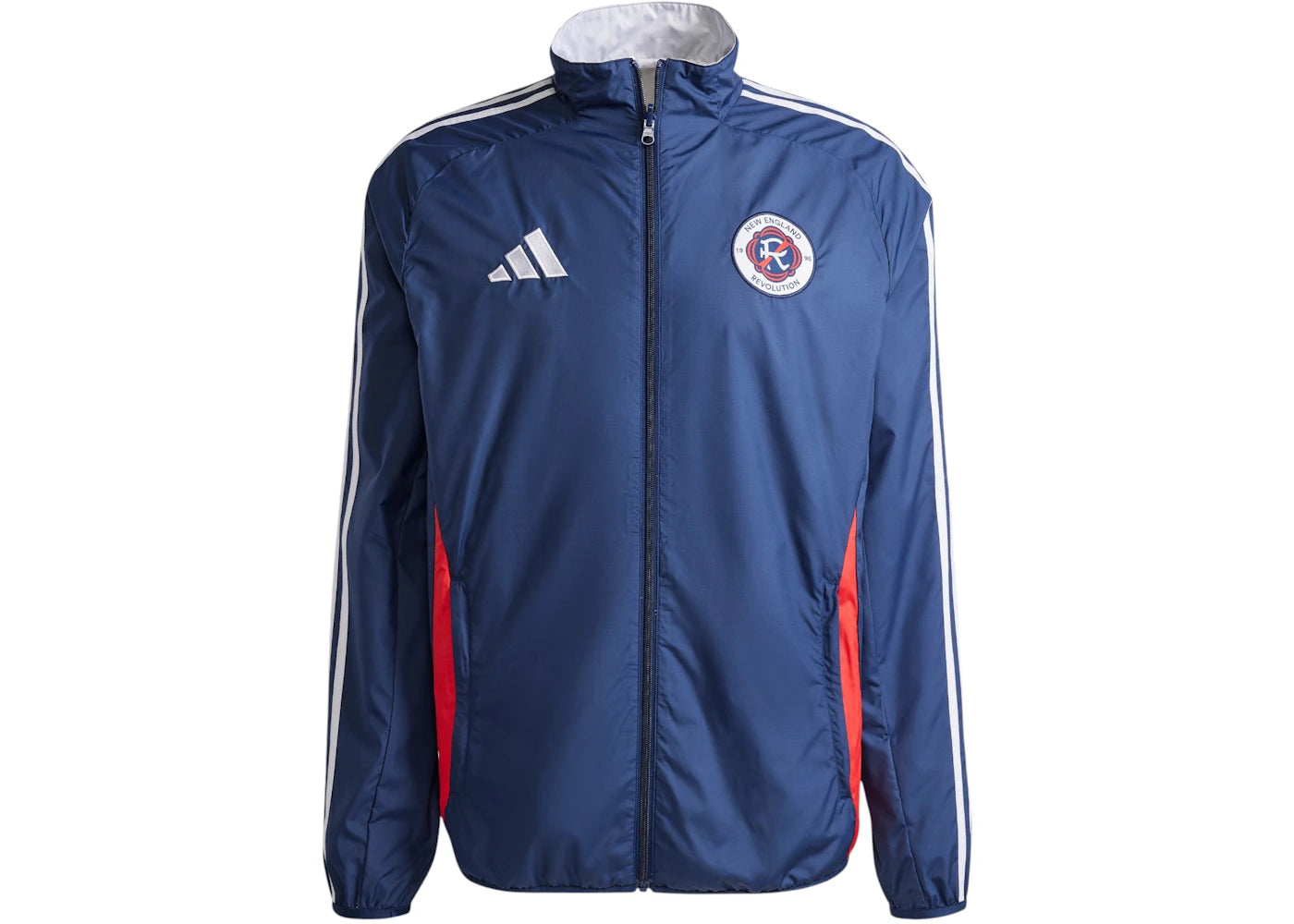 adidas New England Revolution Reversible Anthem Jacket Night Indigo