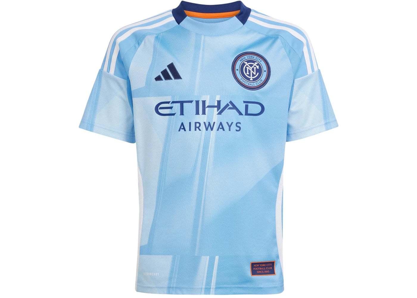 adidas New York City FC 25/26 Home Jersey Bahia Light Blue