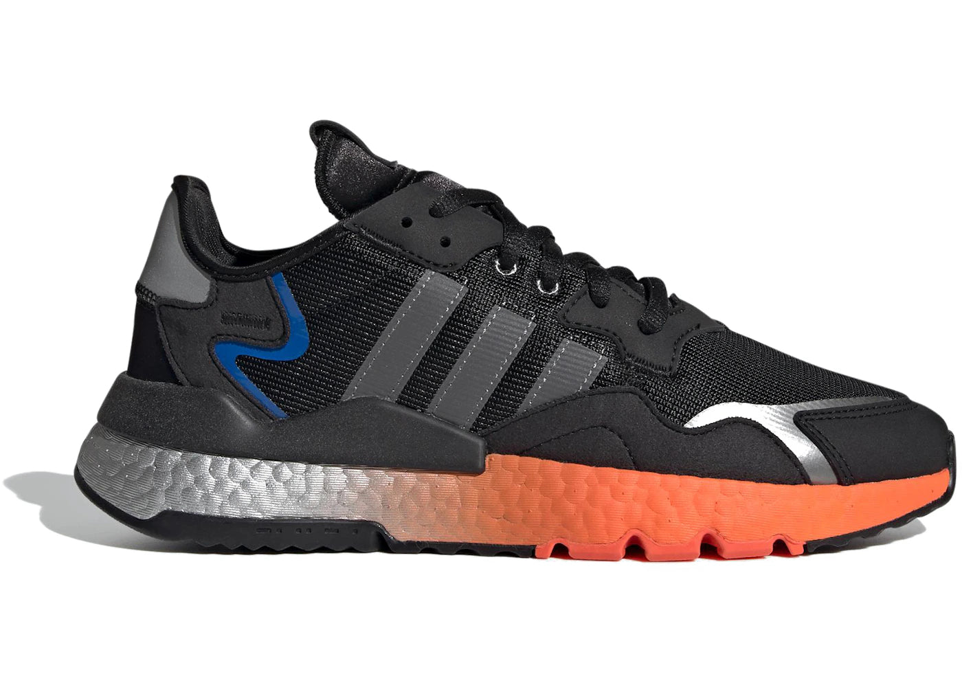 adidas Nite Jogger Black Orange Silver