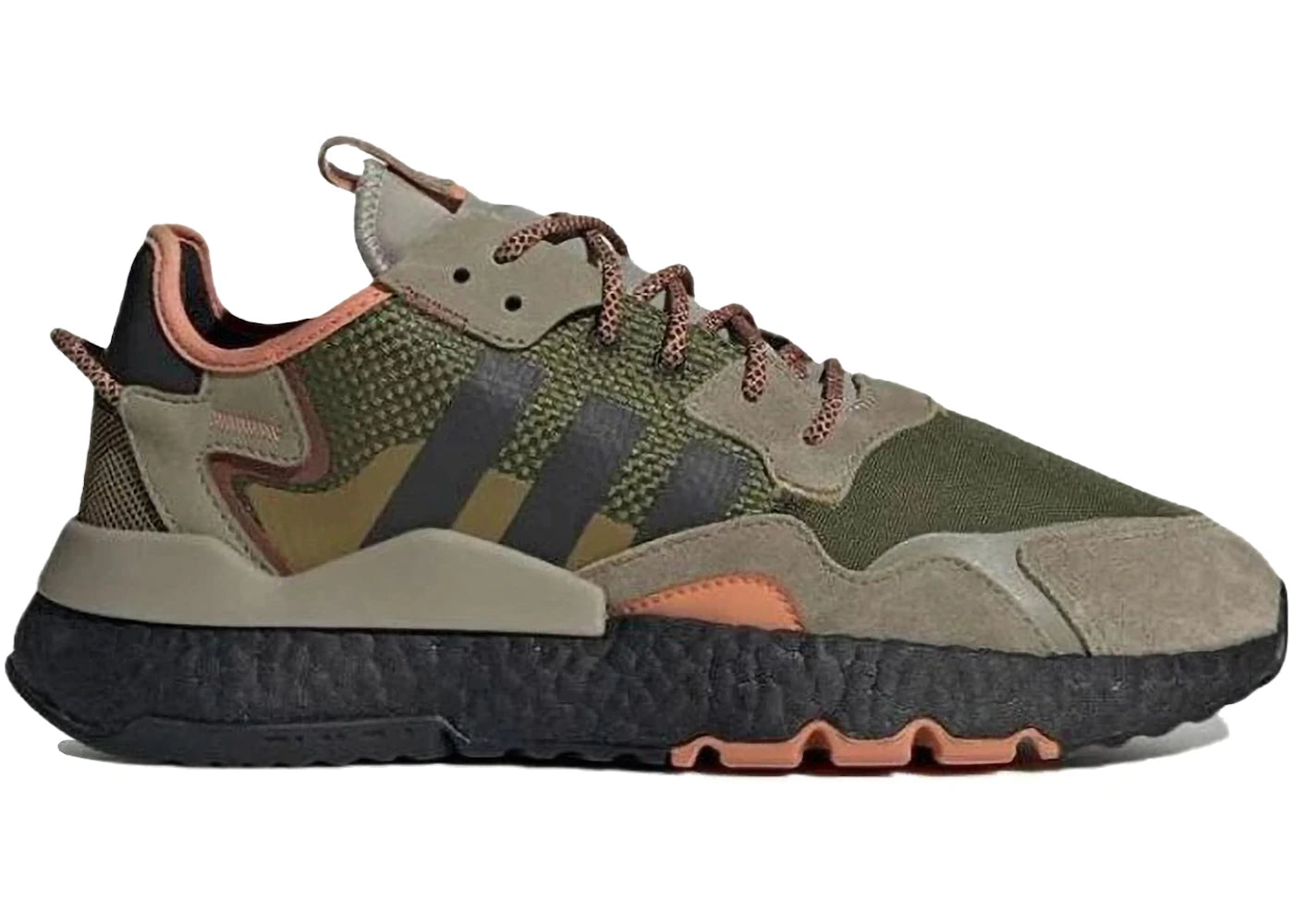 adidas Nite Jogger Brown Dark Green