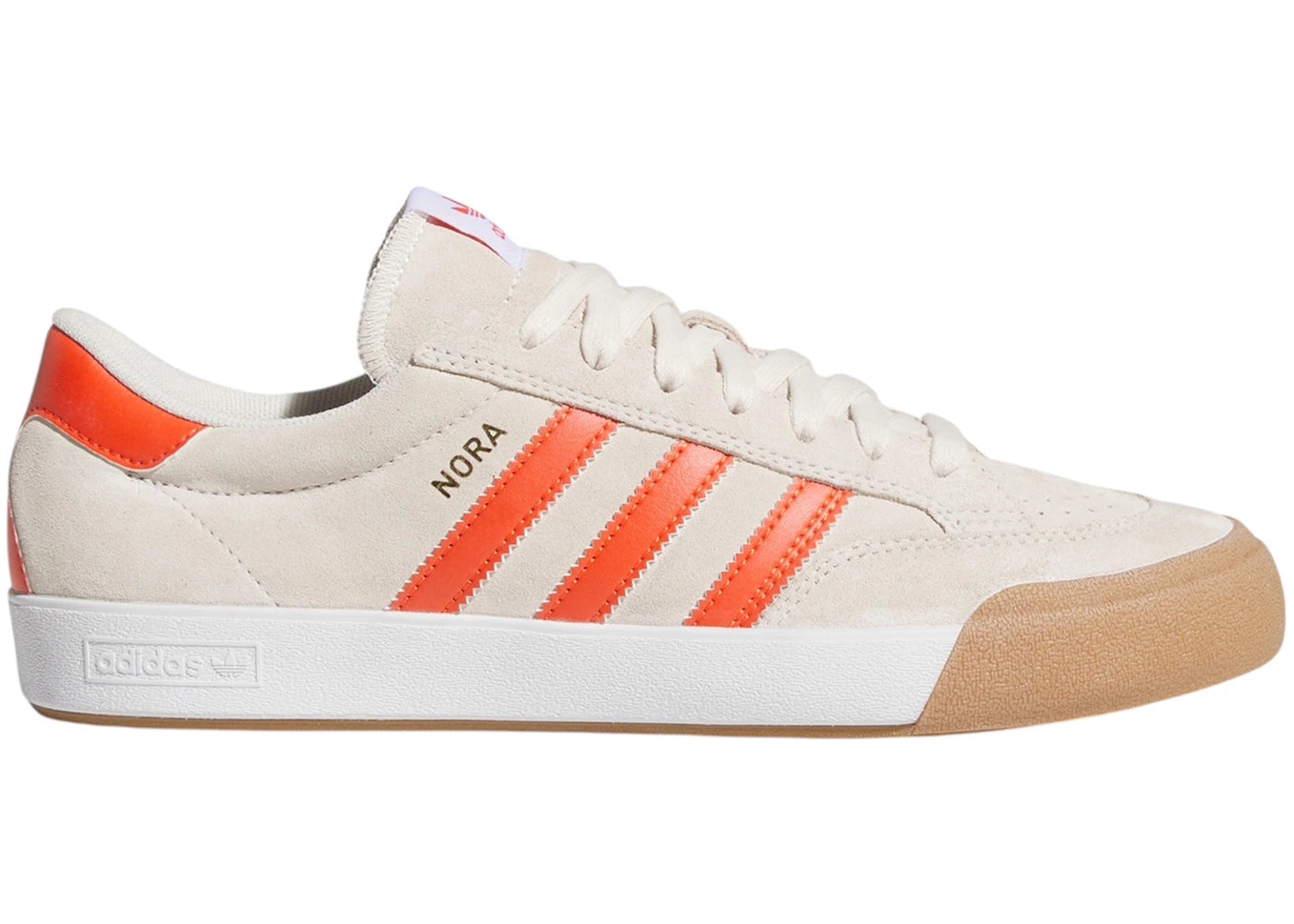 adidas Nora Wonder White Orange Gum