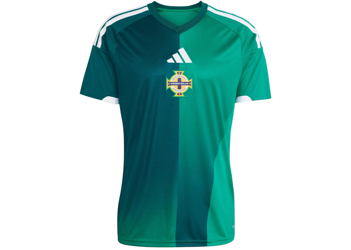 adidas Northern Ireland 2026 Home Jersey Glory Green White
