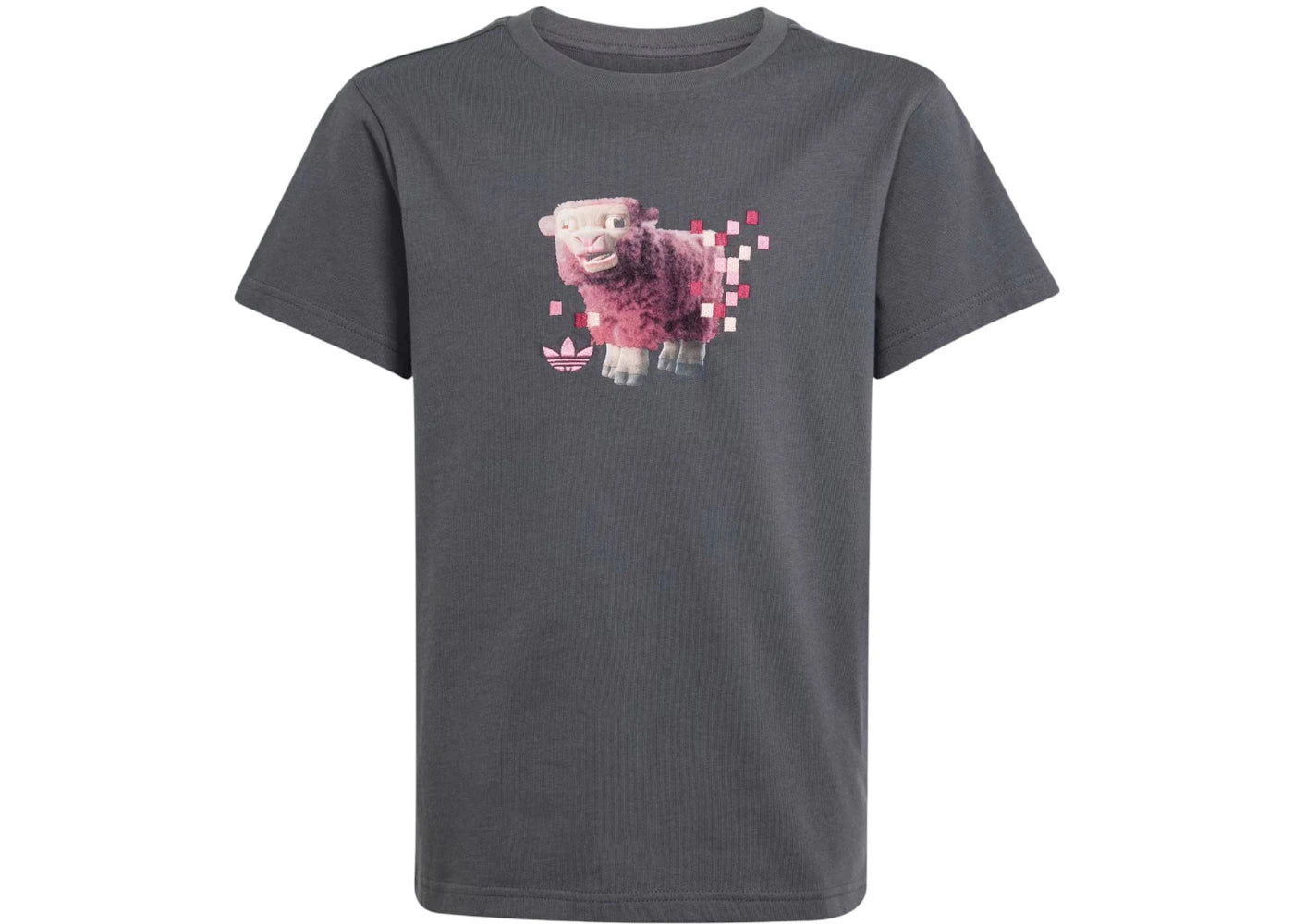 adidas Originals x Minecraft Kids Graphic Tee Carbon