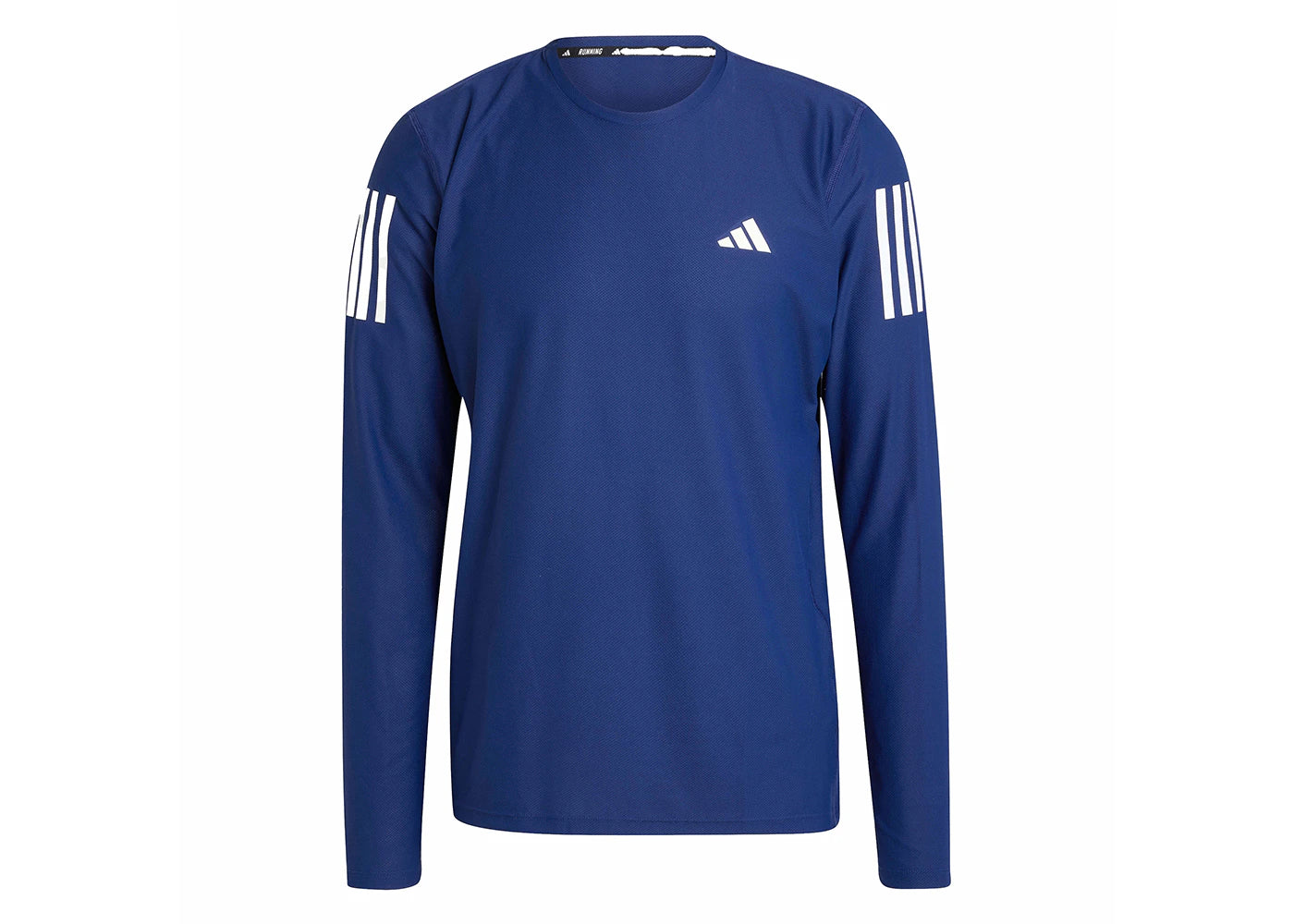 adidas Own the Run Long Sleeve Tee Dark Blue