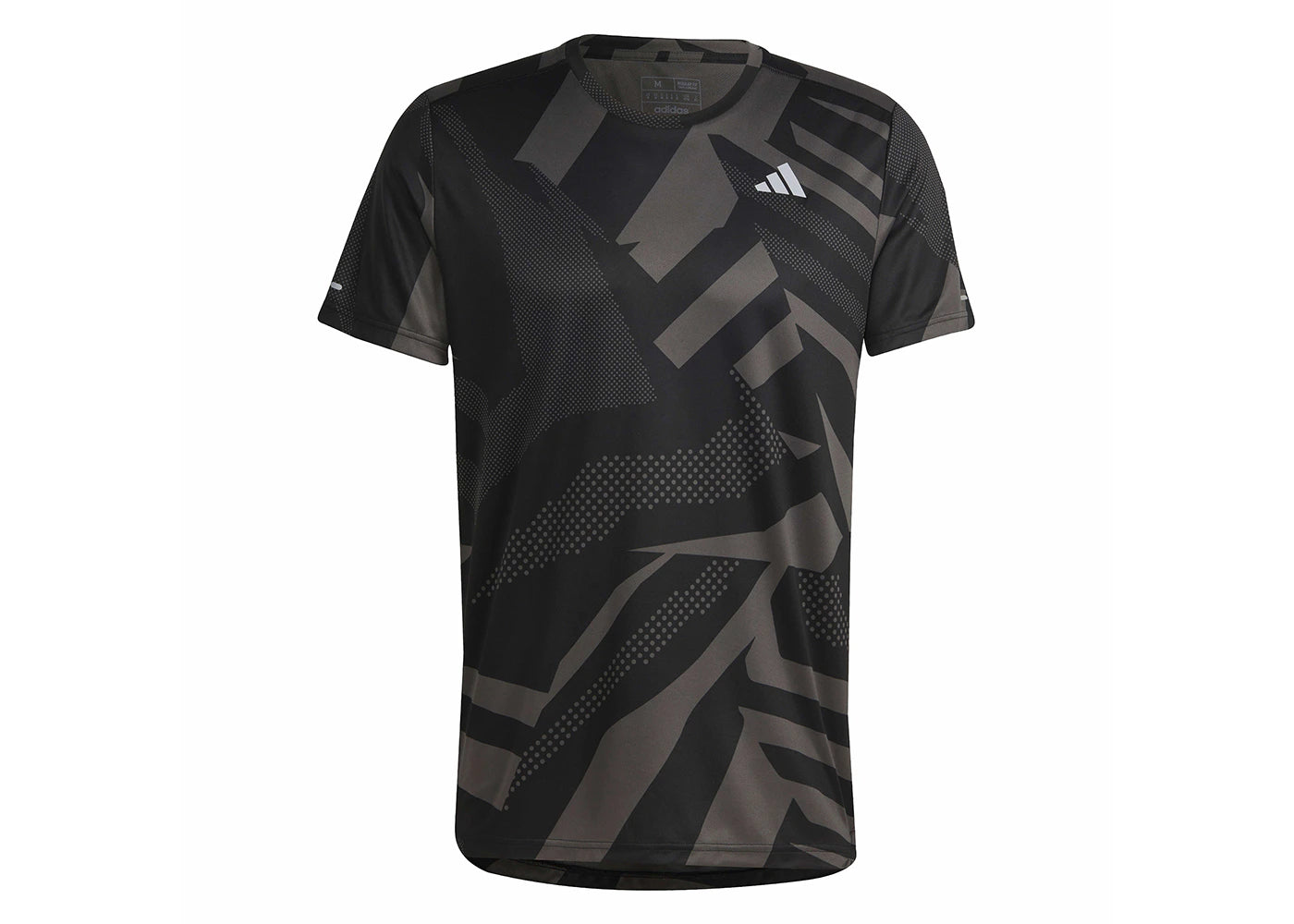 adidas Own the Run Seasonal Tee Black/Grey Six