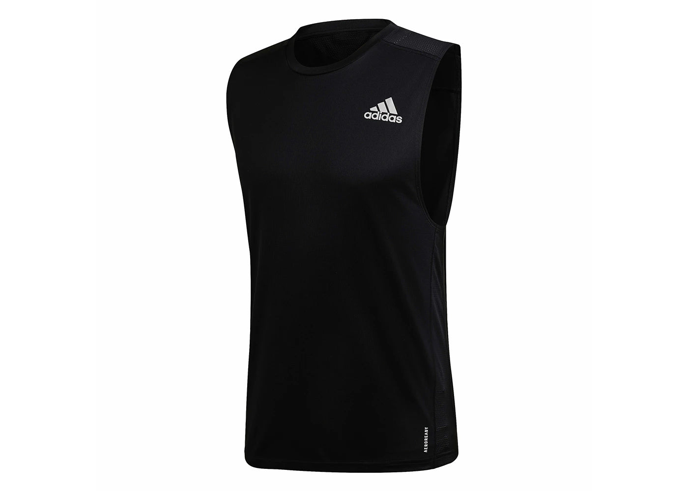 adidas Own the Run Sleeveless Tee Black