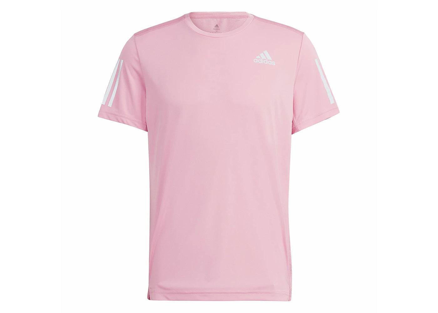 adidas Own the Run Tee Bliss Pink/Reflective Silver