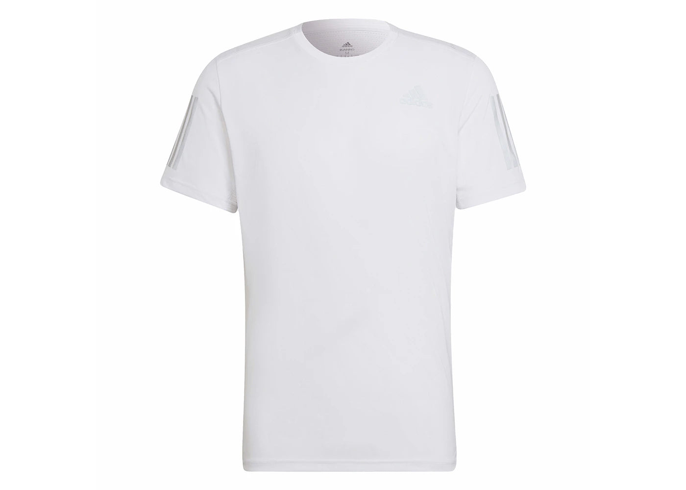 adidas Own the Run Tee White/Reflective Silver