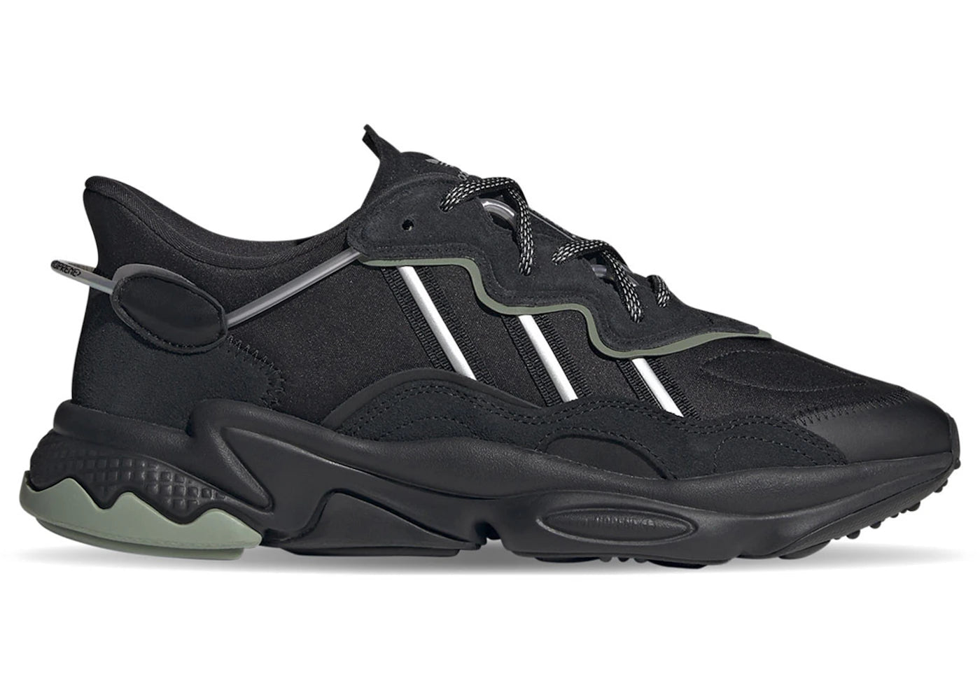 adidas Ozweego Black Silver Metallic