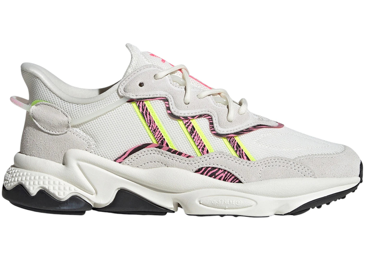 adidas Ozweego Off White Solar Yellow Lucid Pink (Women's)