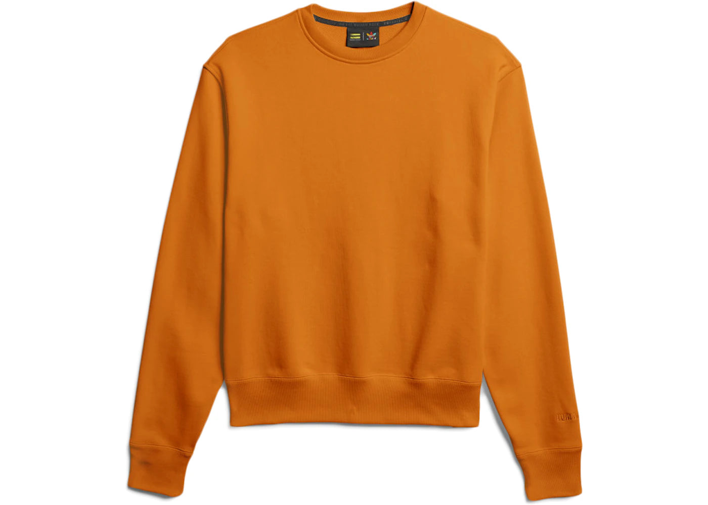 adidas Pharrell Williams Basics Crewneck Sweatshirt Bright Orange