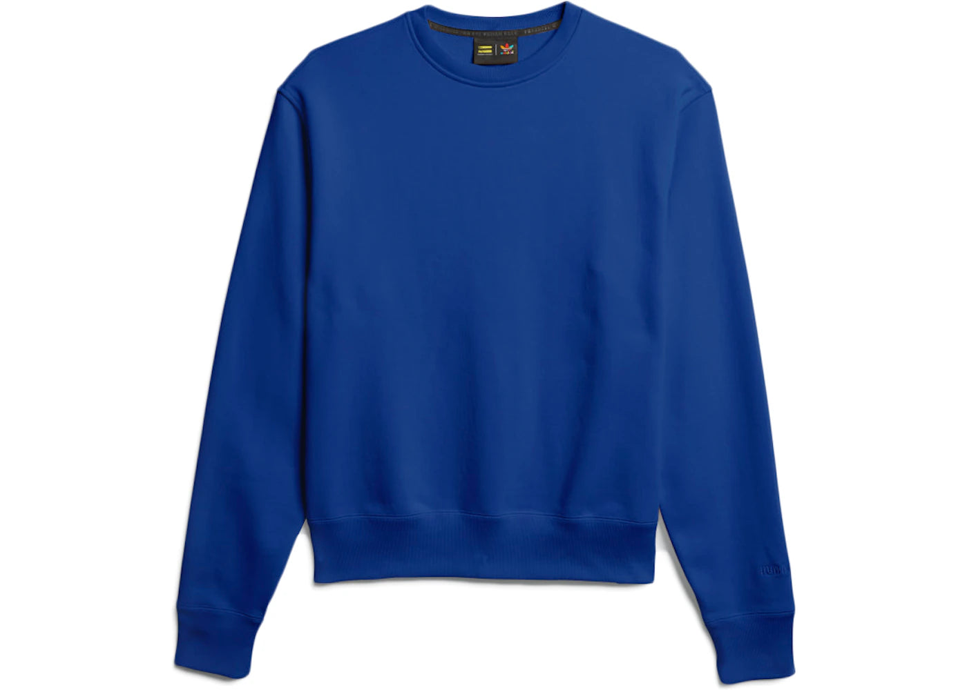 adidas Pharrell Williams Basics Crewneck Sweatshirt Power Blue