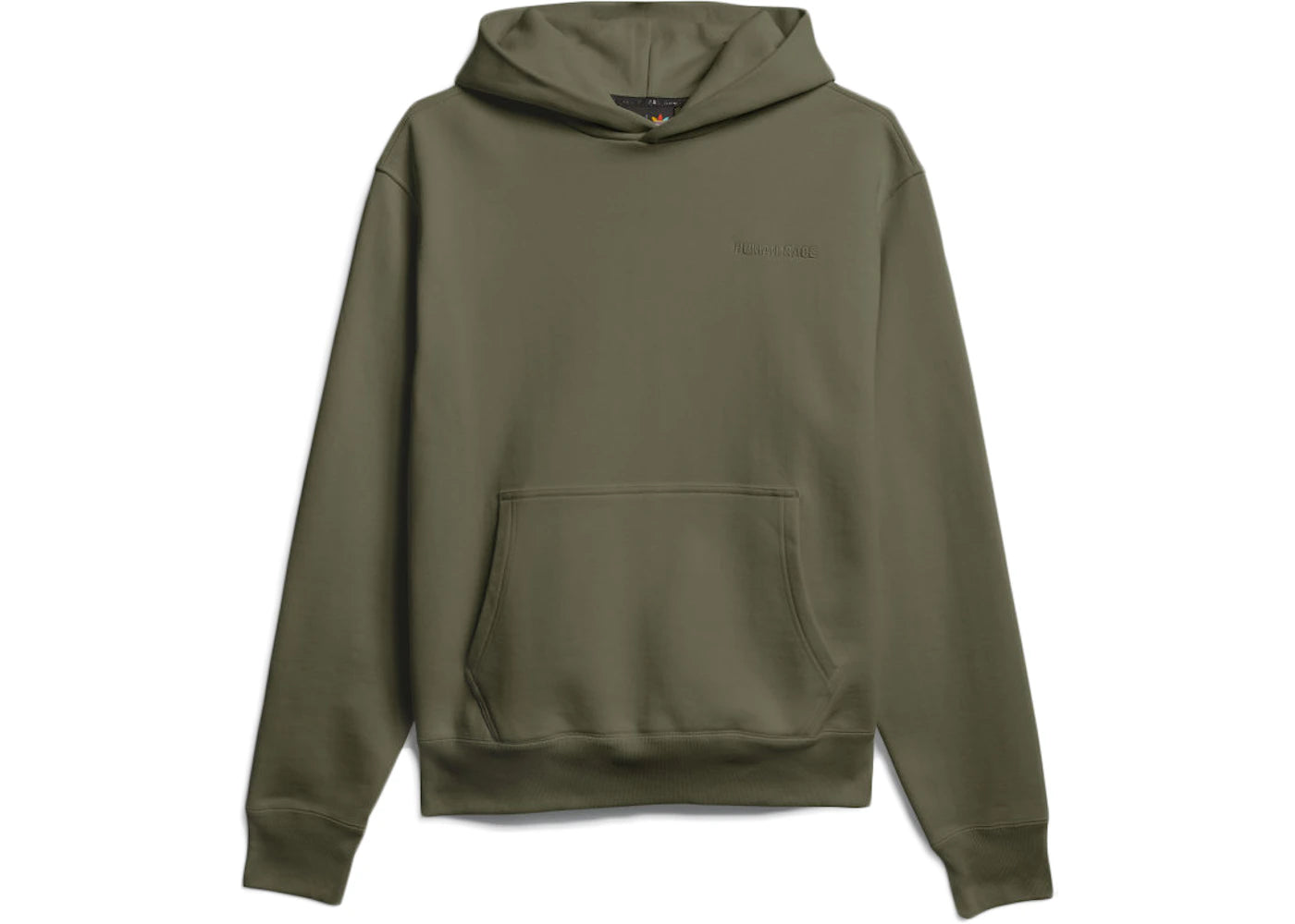 adidas Pharrell Williams Basics Hoodie Olive Cargo