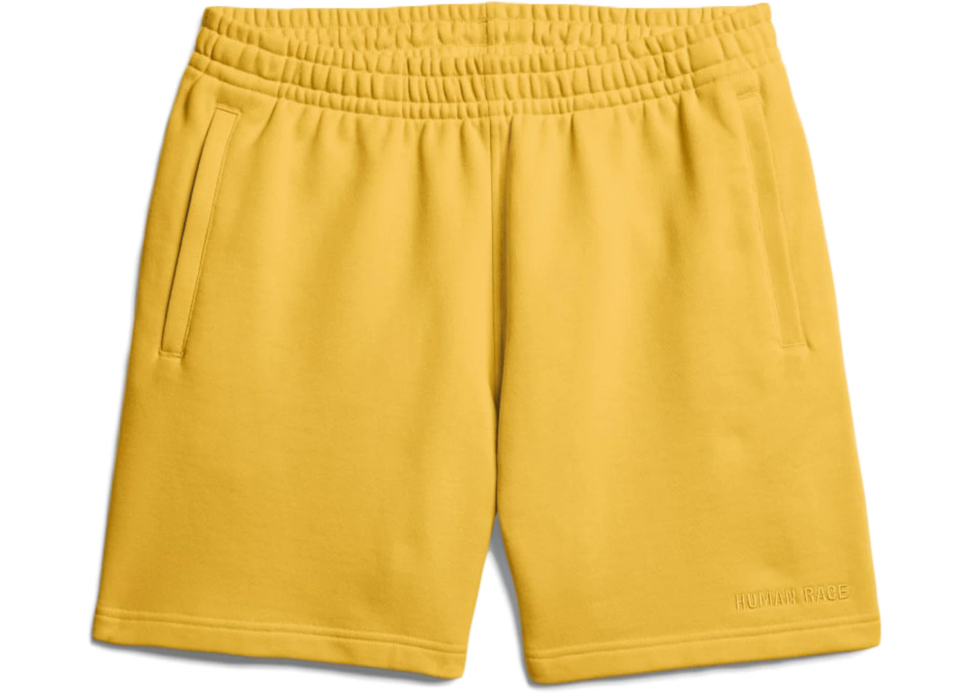 adidas Pharrell Williams Basics Sweat Shorts Bold Gold