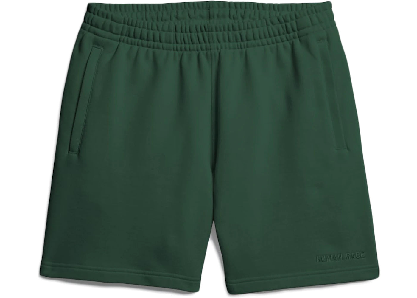 adidas Pharrell Williams Basics Sweat Shorts Dark Green