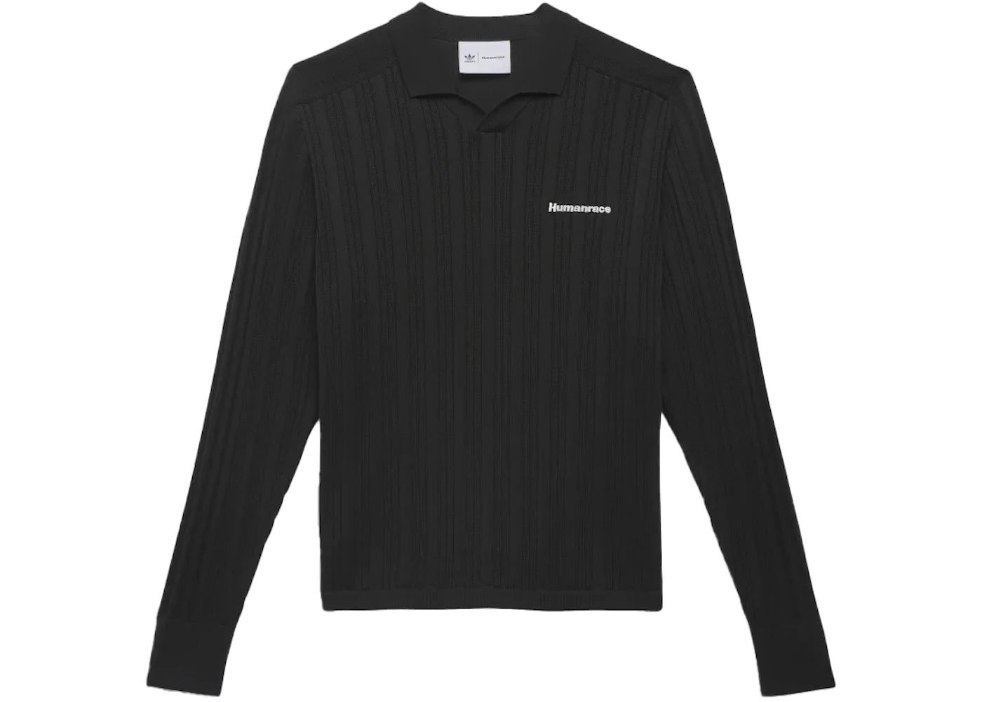 adidas Pharrell Williams Knit Long Sleeve Jersey (Gender Neutral) Black